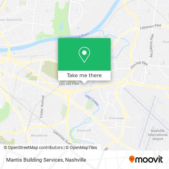 Mantis Building Services map