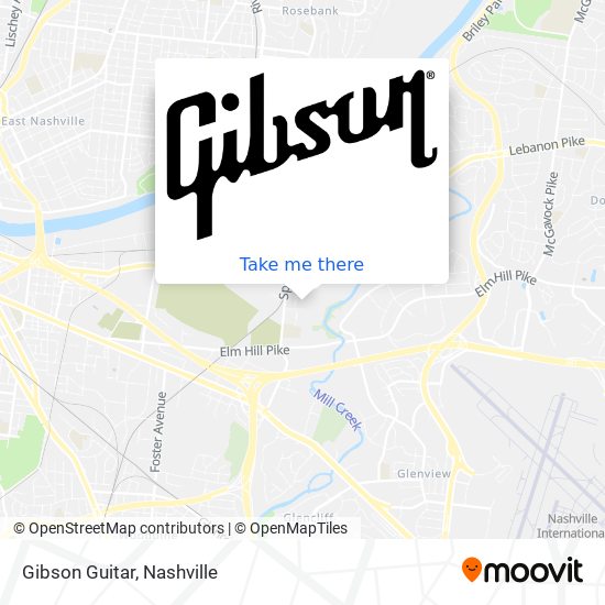 Gibson Guitar map