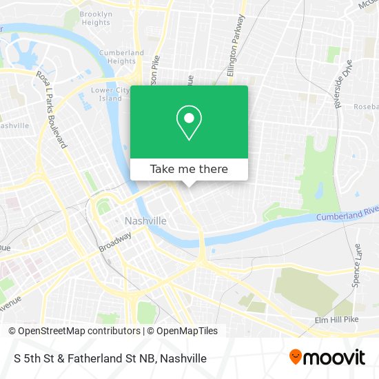 Mapa de S 5th St & Fatherland St NB