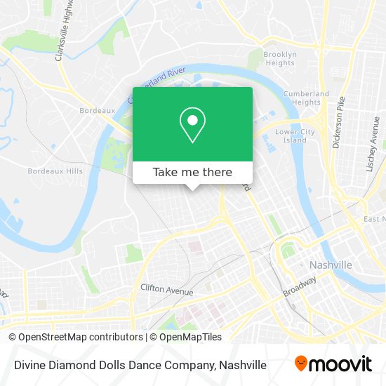 Mapa de Divine Diamond Dolls Dance Company