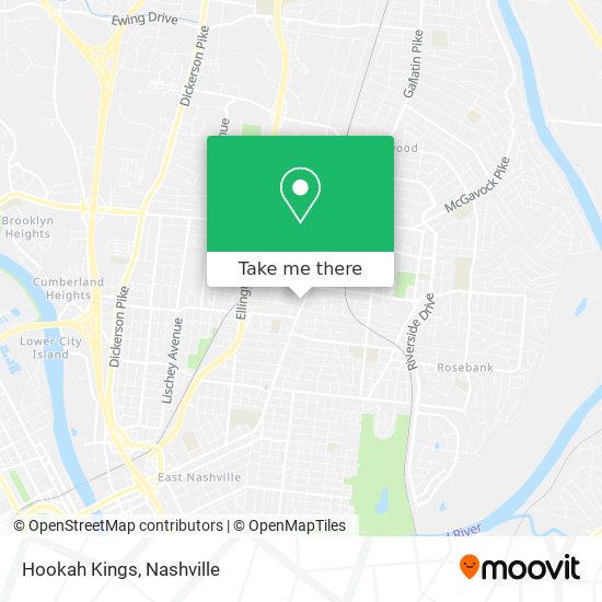 Mapa de Hookah Kings