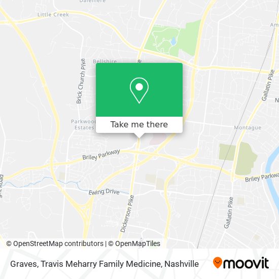 Graves, Travis Meharry Family Medicine map