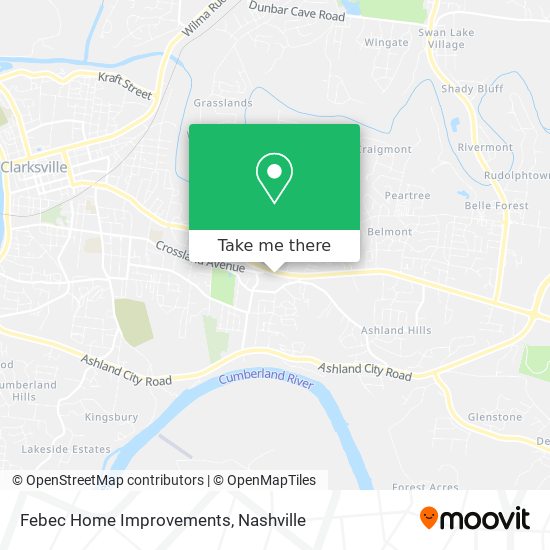 Mapa de Febec Home Improvements