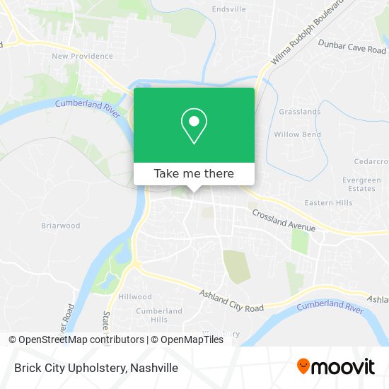 Brick City Upholstery map