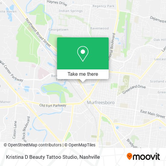 Kristina D Beauty Tattoo Studio map