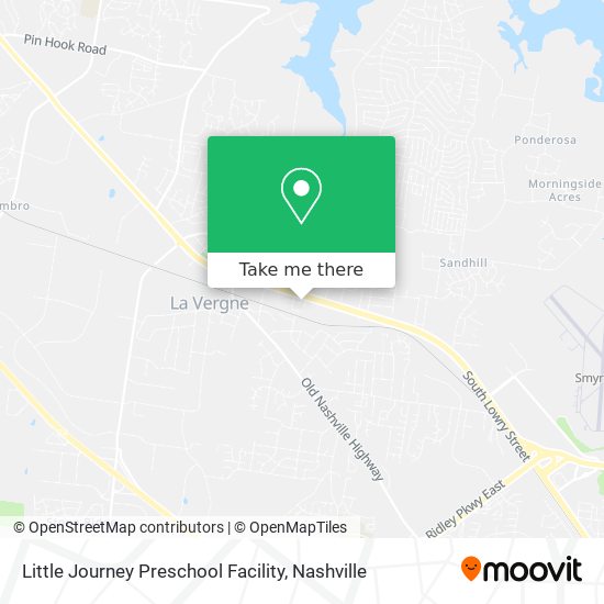Little Journey Preschool Facility map