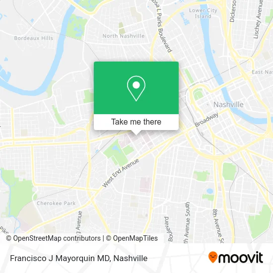 Francisco J Mayorquin MD map