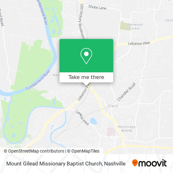 Mount Gilead Missionary Baptist Church map
