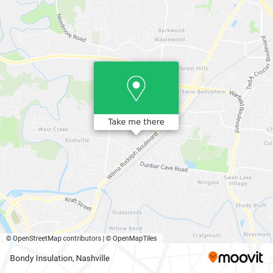 Mapa de Bondy Insulation