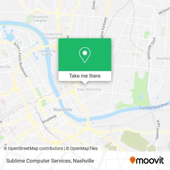 Sublime Computer Services map