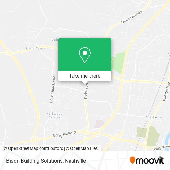 Bison Building Solutions map