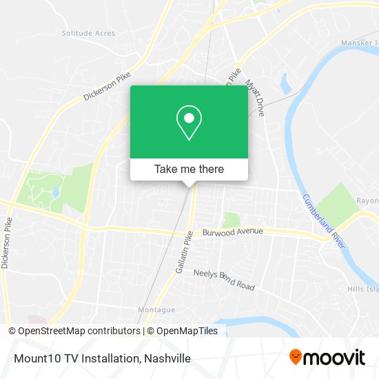 Mount10 TV Installation map