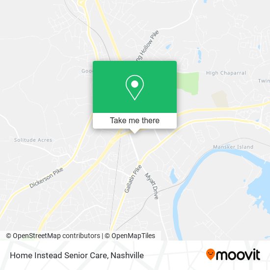 Home Instead Senior Care map