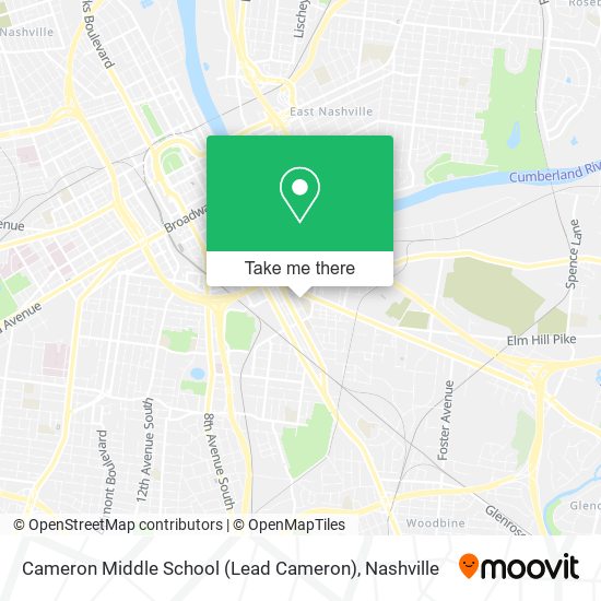 Mapa de Cameron Middle School (Lead Cameron)