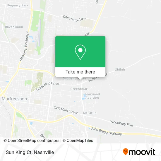 Sun King Ct map