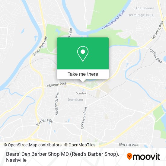 Bears' Den Barber Shop MD (Reed's Barber Shop) map