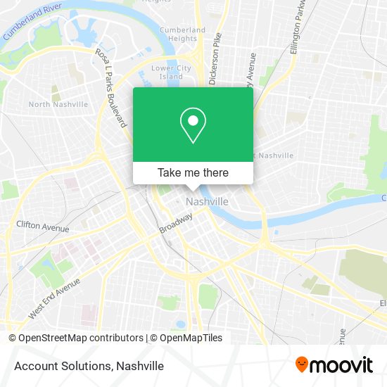 Account Solutions map