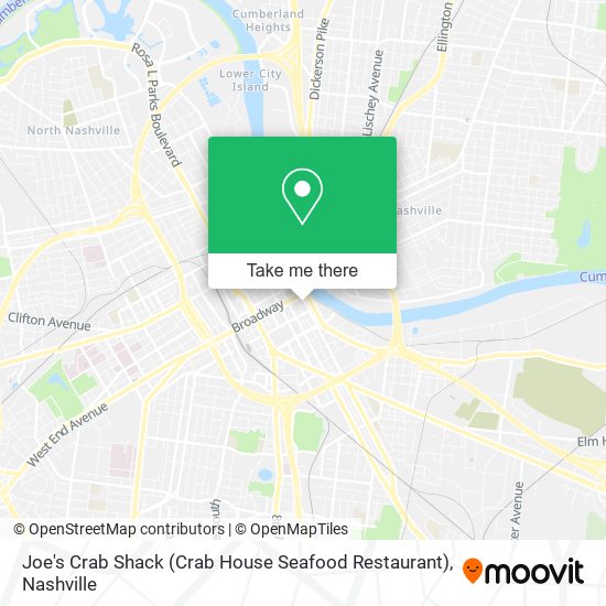 Joe's Crab Shack (Crab House Seafood Restaurant) map