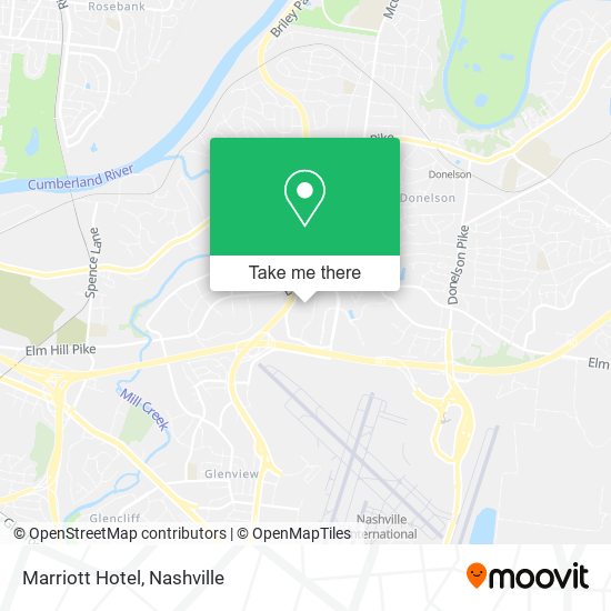 Marriott Hotel map