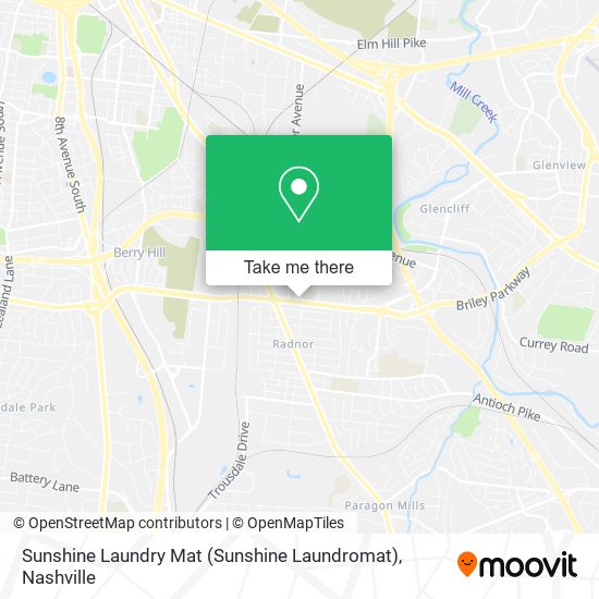 Sunshine Laundry Mat (Sunshine Laundromat) map