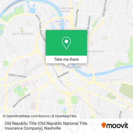 Old Republic Title (Old Republic National Title Insurance Company) map
