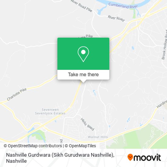 Nashville Gurdwara (Sikh Gurudwara Nashville) map