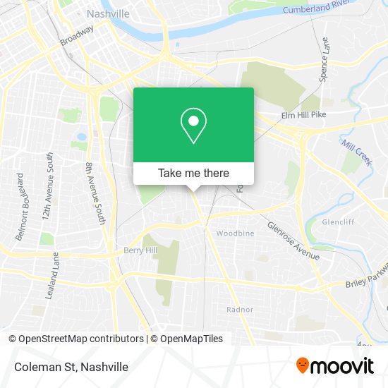 Mapa de Coleman St