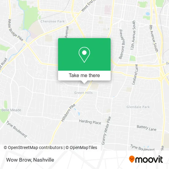 Wow Brow map