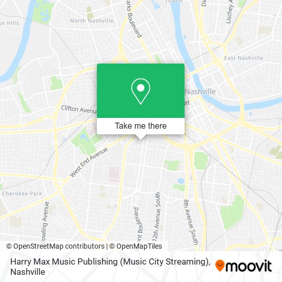 Harry Max Music Publishing (Music City Streaming) map