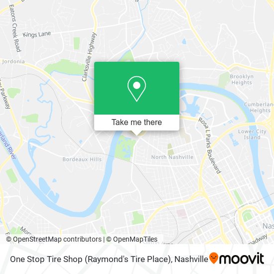 Mapa de One Stop Tire Shop (Raymond's Tire Place)