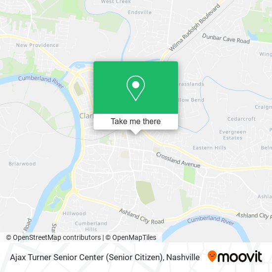 Ajax Turner Senior Center (Senior Citizen) map