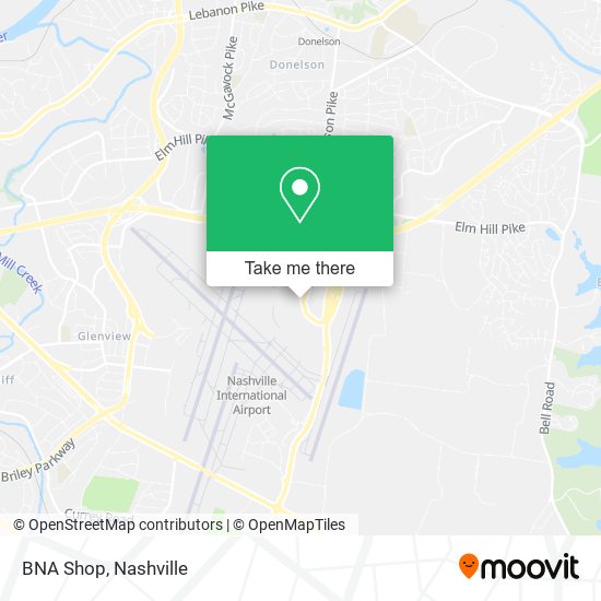 BNA Shop map