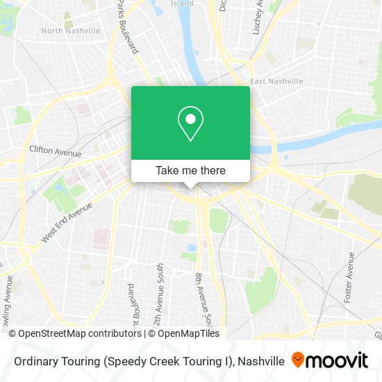 Mapa de Ordinary Touring (Speedy Creek Touring I)