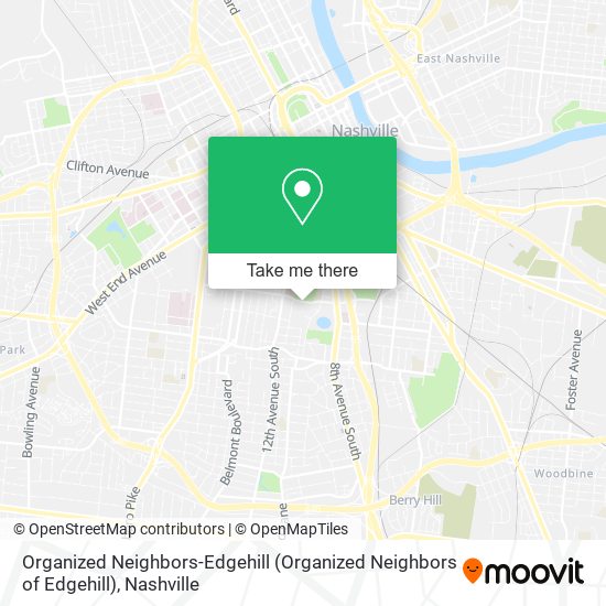 Mapa de Organized Neighbors-Edgehill