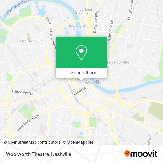 Woolworth Theatre map