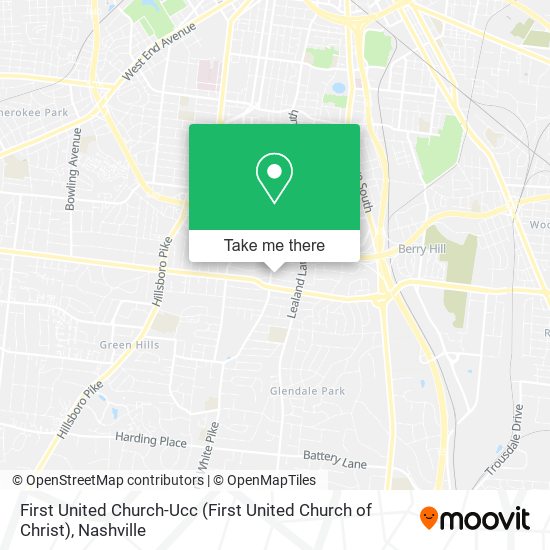 Mapa de First United Church-Ucc (First United Church of Christ)