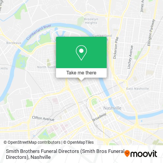 Mapa de Smith Brothers Funeral Directors