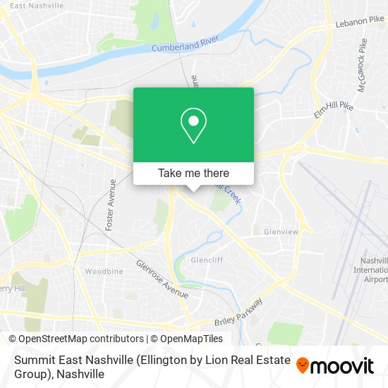 Summit East Nashville (Ellington by Lion Real Estate Group) map