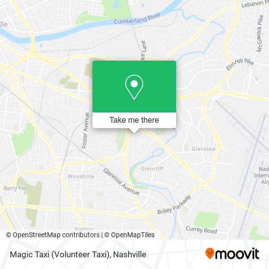 Mapa de Magic Taxi (Volunteer Taxi)