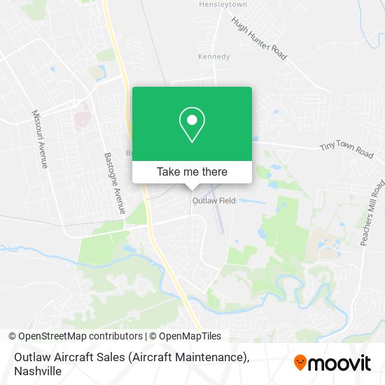 Mapa de Outlaw Aircraft Sales (Aircraft Maintenance)