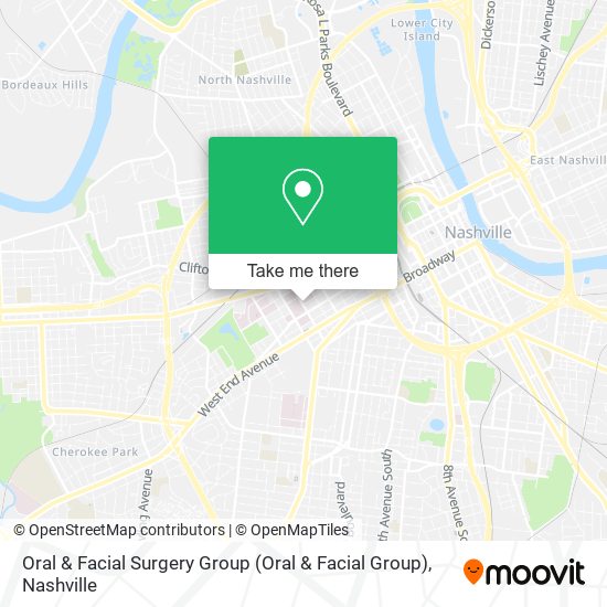 Oral & Facial Surgery Group map