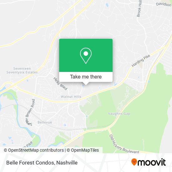 Belle Forest Condos map