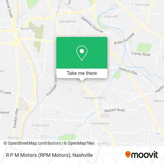 R P M Motors (RPM Motors) map