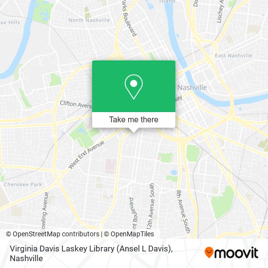 Virginia Davis Laskey Library (Ansel L Davis) map