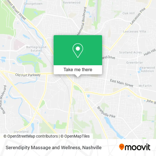 Serendipity Massage and Wellness map