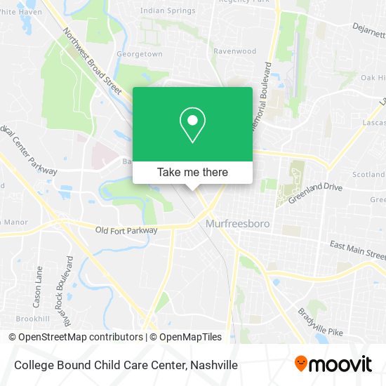 College Bound Child Care Center map