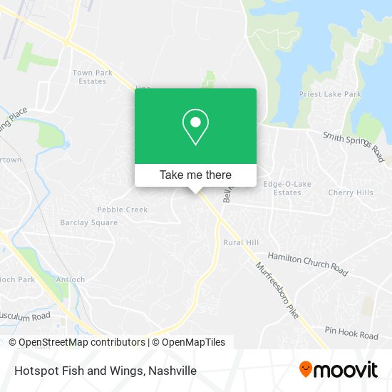 Hotspot Fish and Wings map