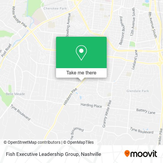 Mapa de Fish Executive Leadership Group