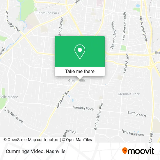 Cummings Video map
