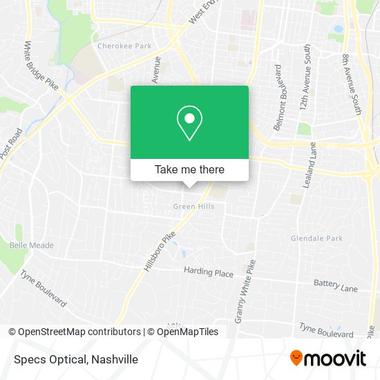Specs Optical map
